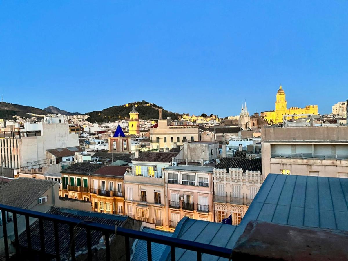 Penthouse Panorama With Large Terraces & 360 Views Apartment Málaga Exterior foto