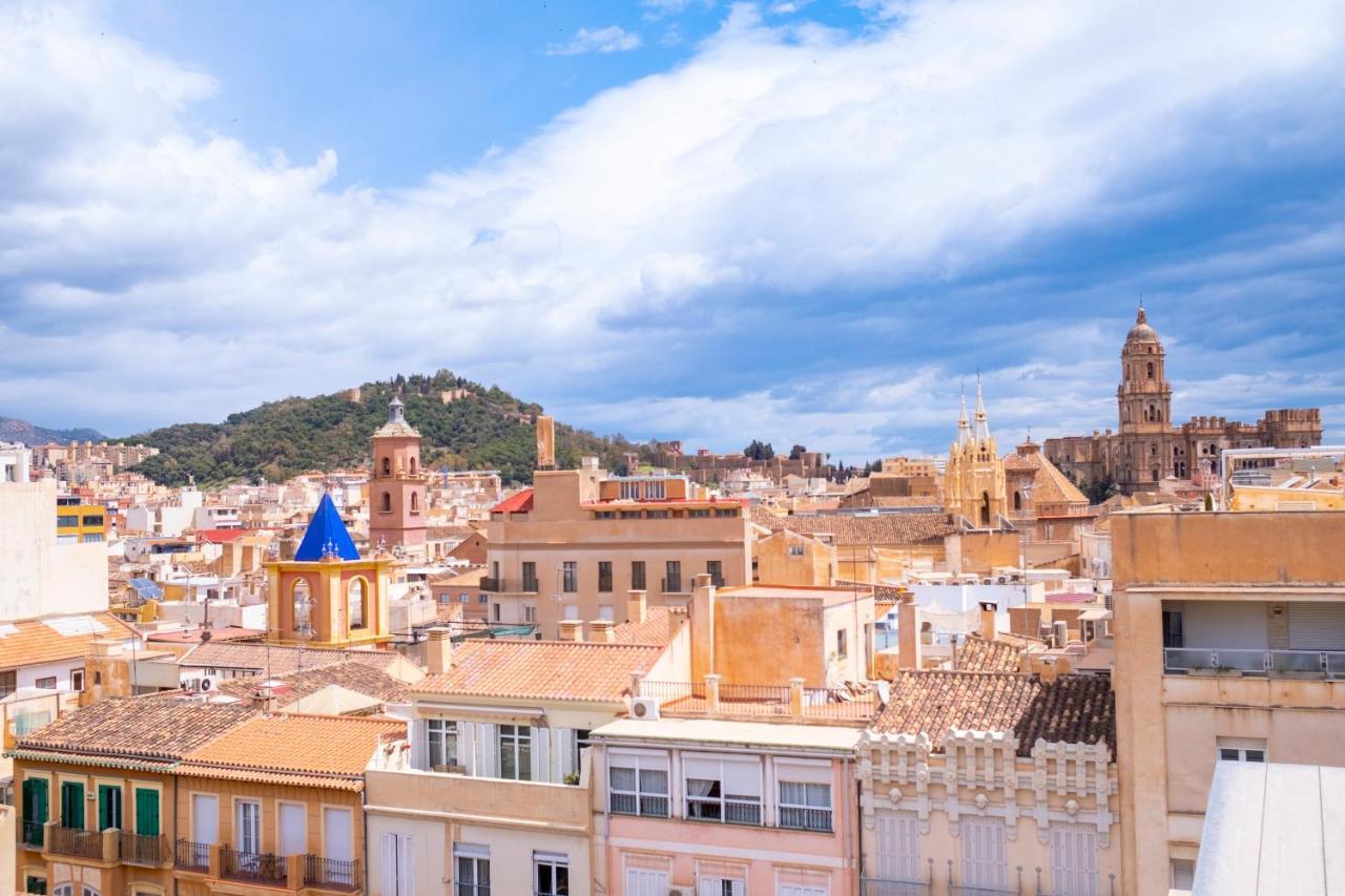 Penthouse Panorama With Large Terraces & 360 Views Apartment Málaga Exterior foto