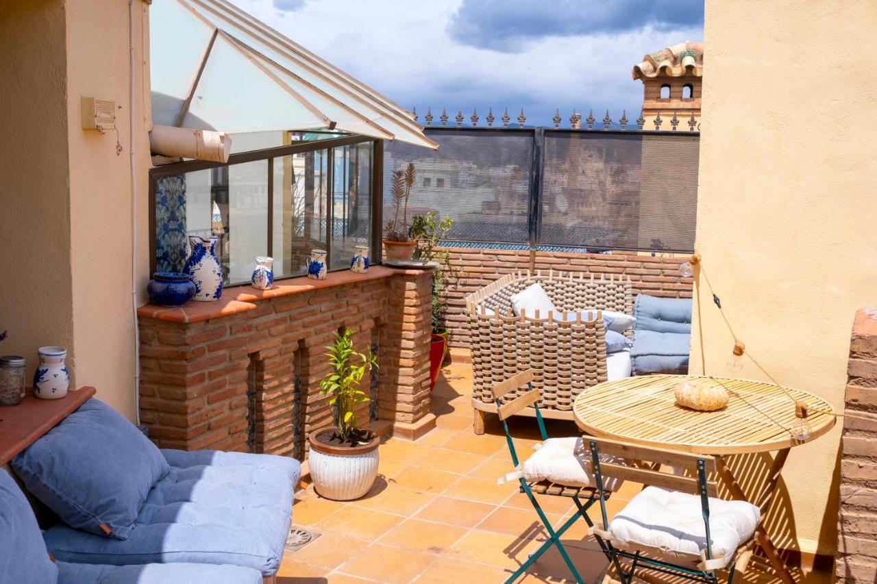 Penthouse Panorama With Large Terraces & 360 Views Apartment Málaga Exterior foto