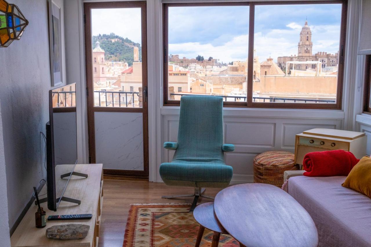 Penthouse Panorama With Large Terraces & 360 Views Apartment Málaga Exterior foto