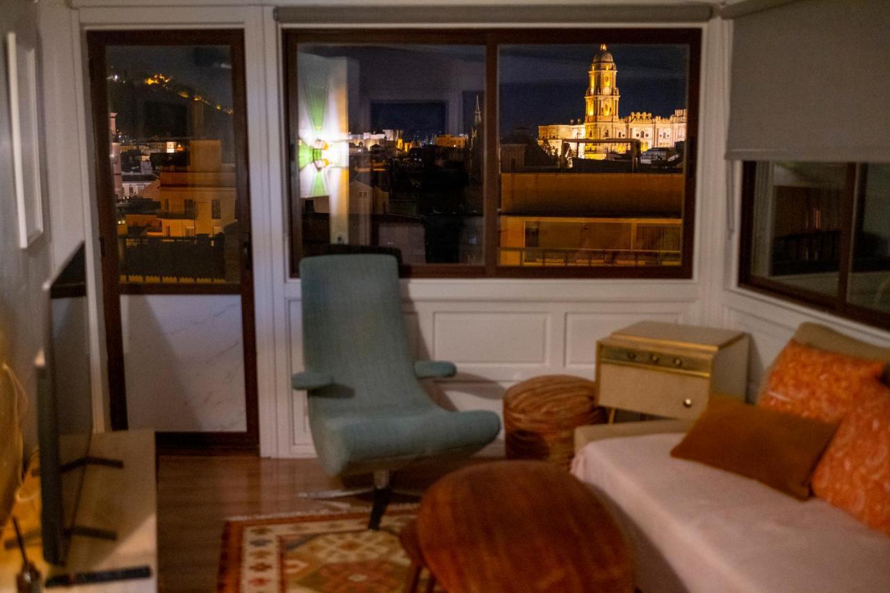 Penthouse Panorama With Large Terraces & 360 Views Apartment Málaga Exterior foto