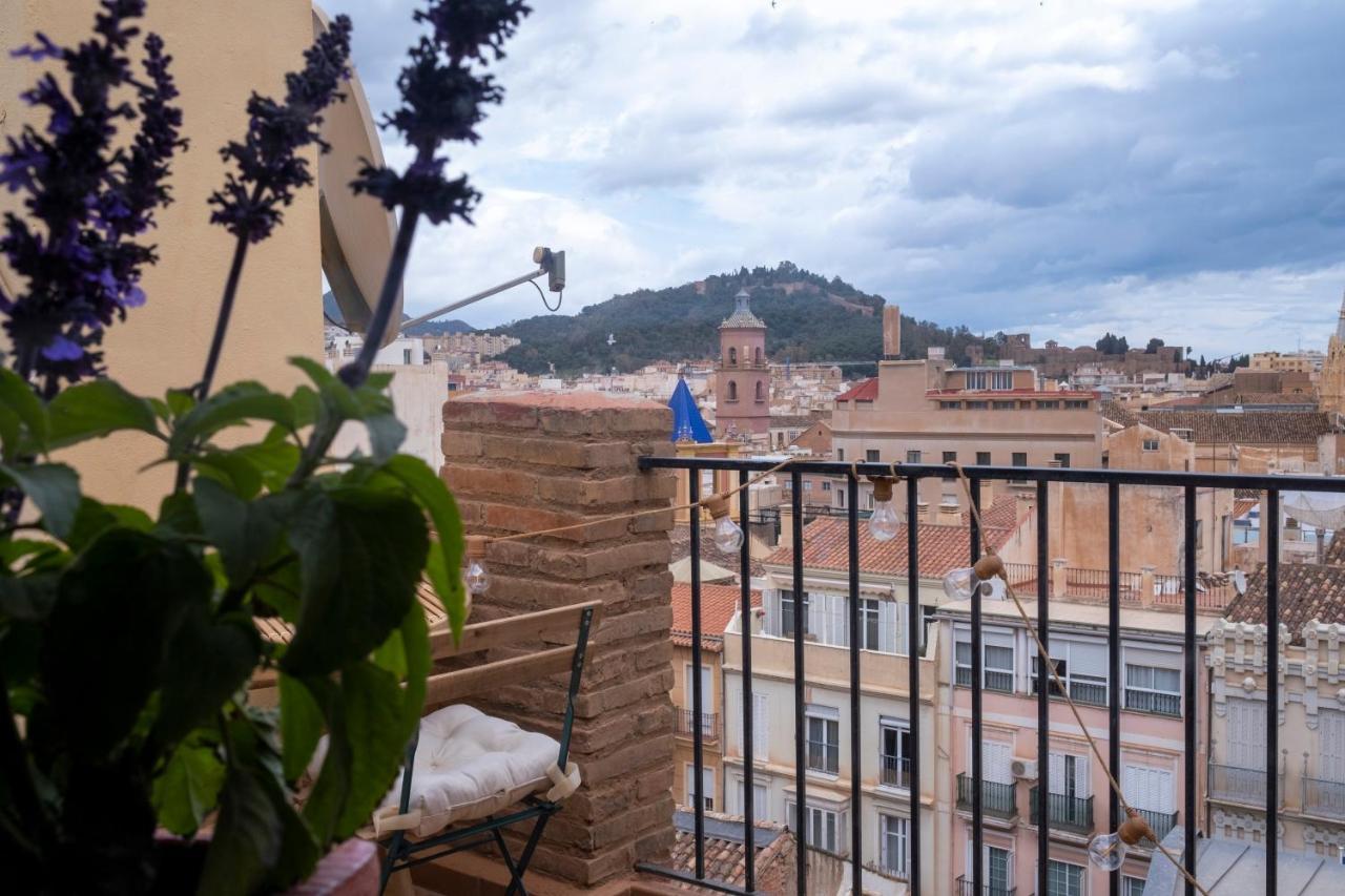 Penthouse Panorama With Large Terraces & 360 Views Apartment Málaga Exterior foto